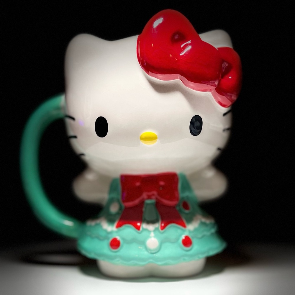 Hello Kitty Full Body Christmas Tree Dress Mug
